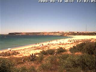 Wetter 10 August in Sagres 2008