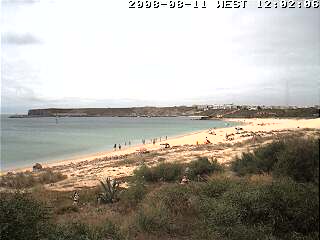 Wetter 11 August in Sagres 2008