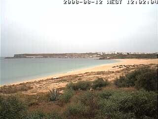 Wetter 12 August in Sagres 2008