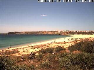Wetter 14 August in Sagres 2008