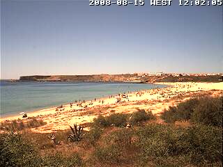Wetter 15 August in Sagres 2008