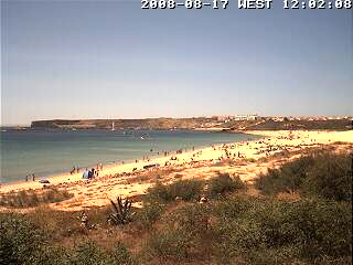 Wetter 17 August in Sagres 2008