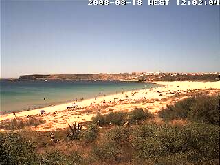 Wetter 18 August in Sagres 2008