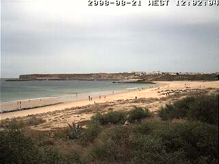 Wetter 21 August in Sagres 2008