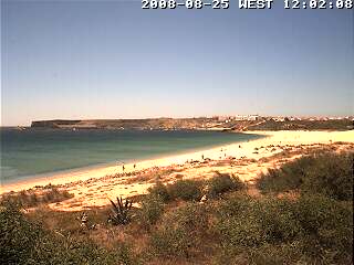 Wetter 25 August in Sagres 2008
