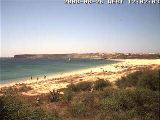 Wetter 26 August in Sagres 2008