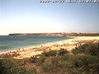 Wetter 27 August in Sagres 2008