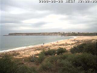Wetter 28 August in Sagres 2008