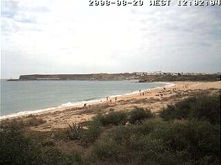 Wetter 29 August in Sagres 2008