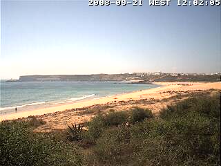 Wetter 21 September in Sagres 2008